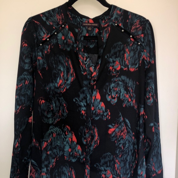 Marchesa Tops - Marchesa voyage floral blouse